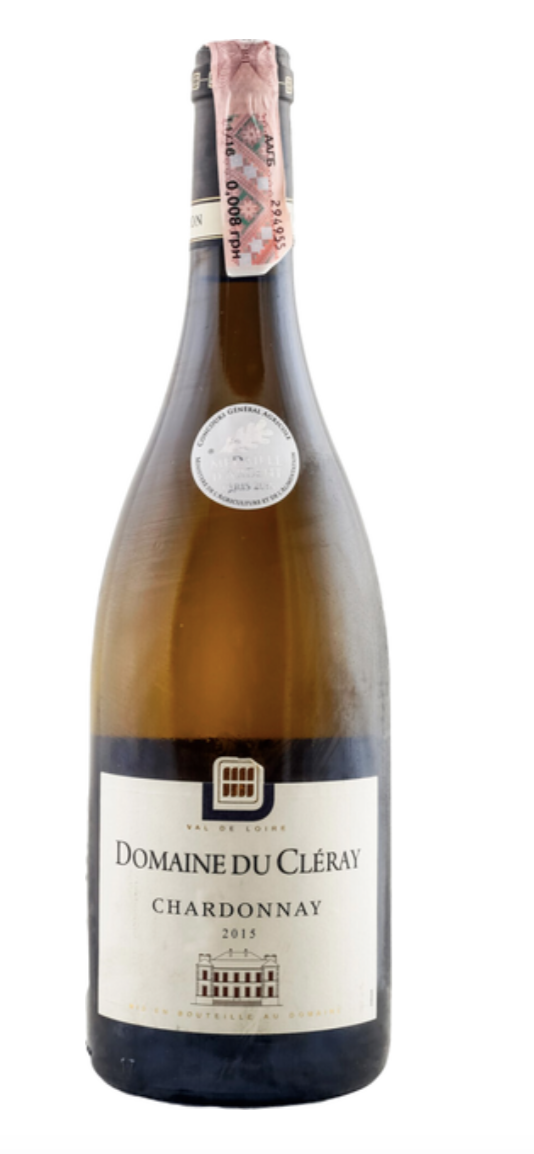 Вино Domaine du Cleray Chardonnay сухе біле 12% 0.75 л
